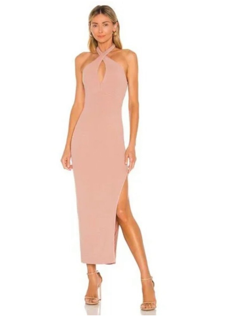 NWT Revolve Halter Midi Dress
